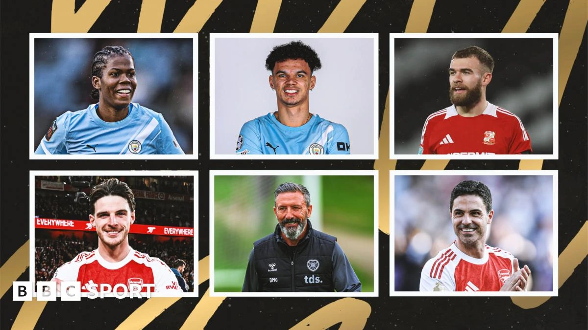 Rice, Shaw & McInnes among BBC Football Awards winners