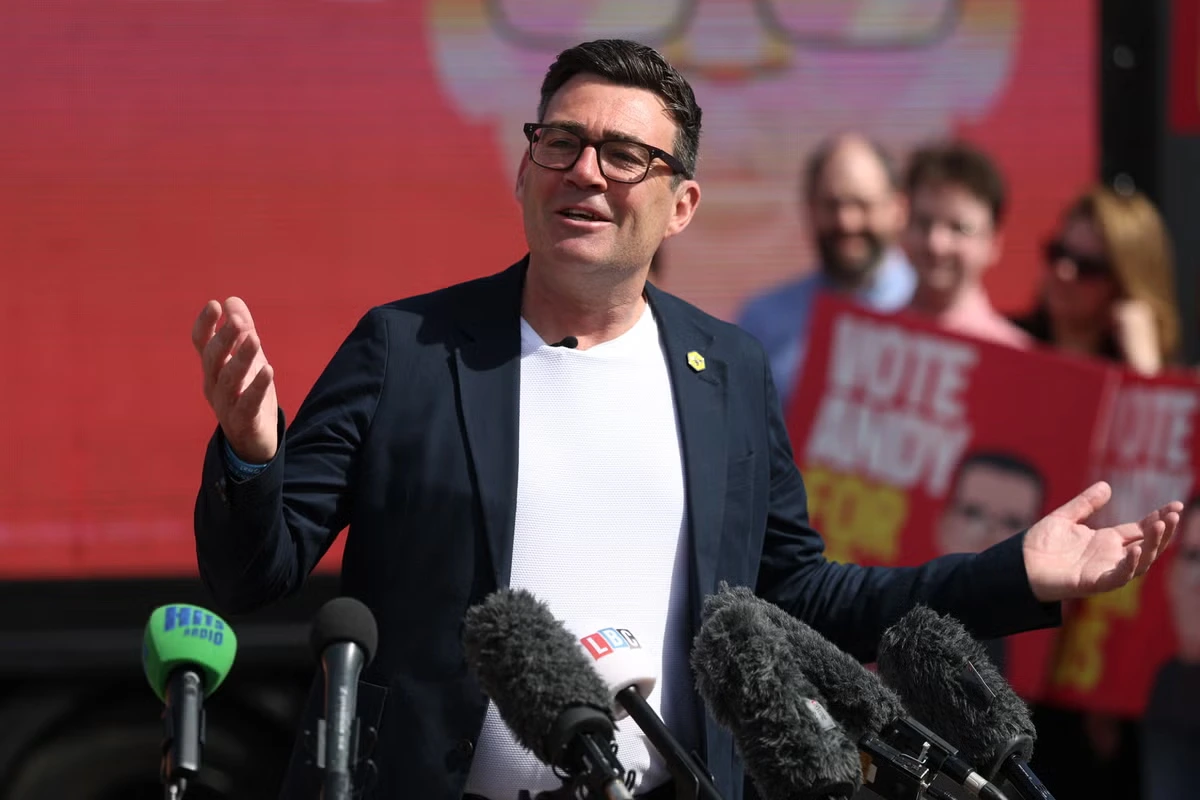 Andy Burnham does little to hide his true ambitions with a by-election launch promising ‘change’