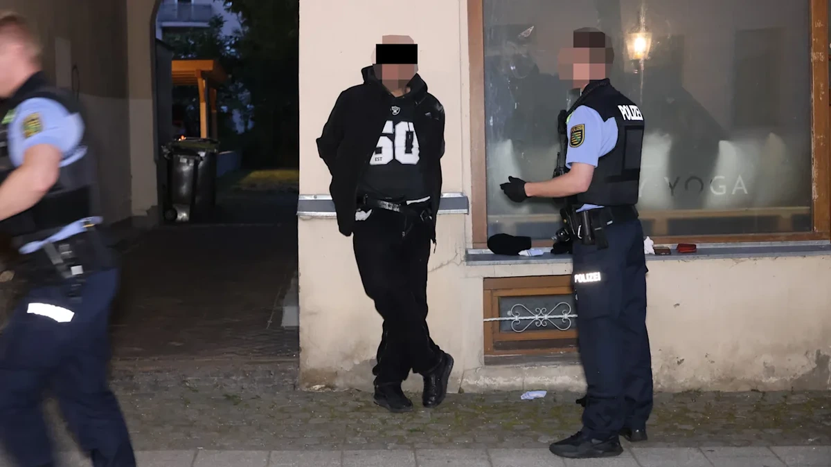 Chemnitz: Mann (47) wirft Brandsatz in Yoga-Studio