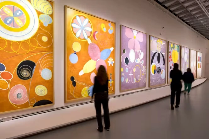 Au Grand Palais, Hilma af Klint, une pionnière de l’abstraction branchée sur l’invisible