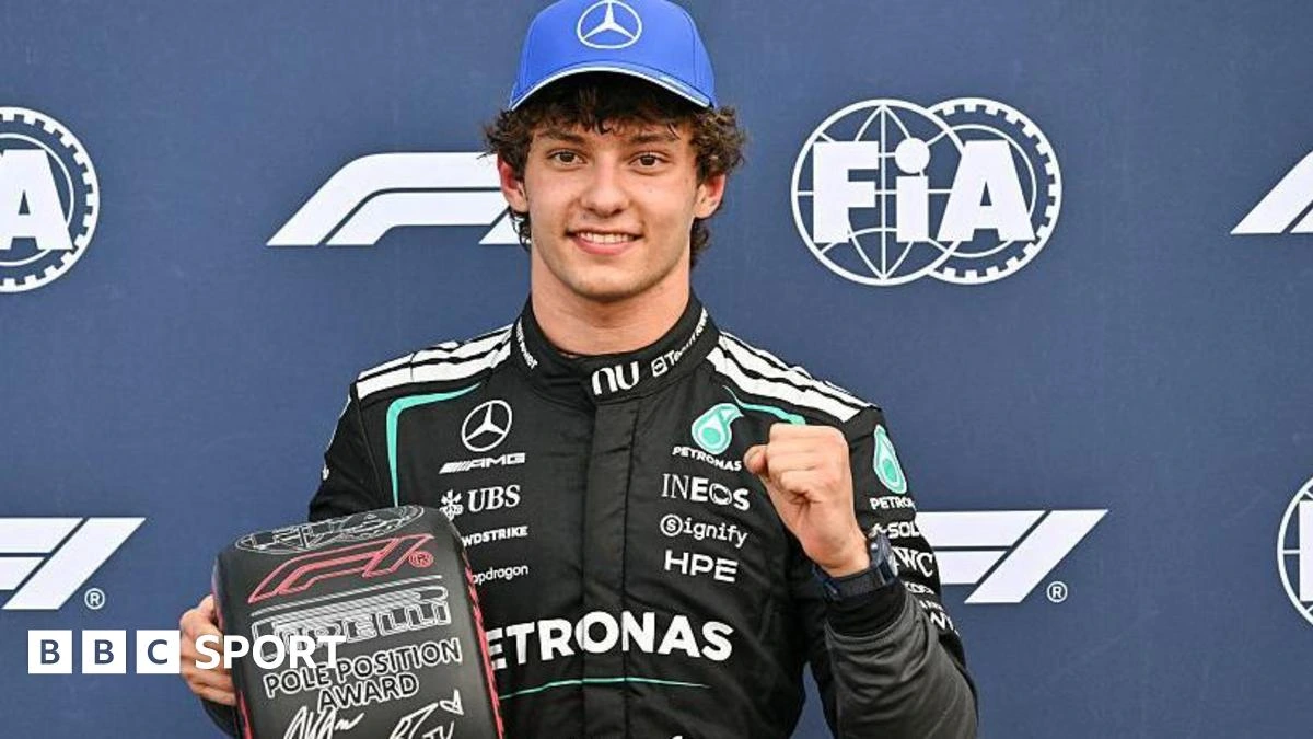 Antonelli's 'magic lap' pips Verstappen to Monaco pole