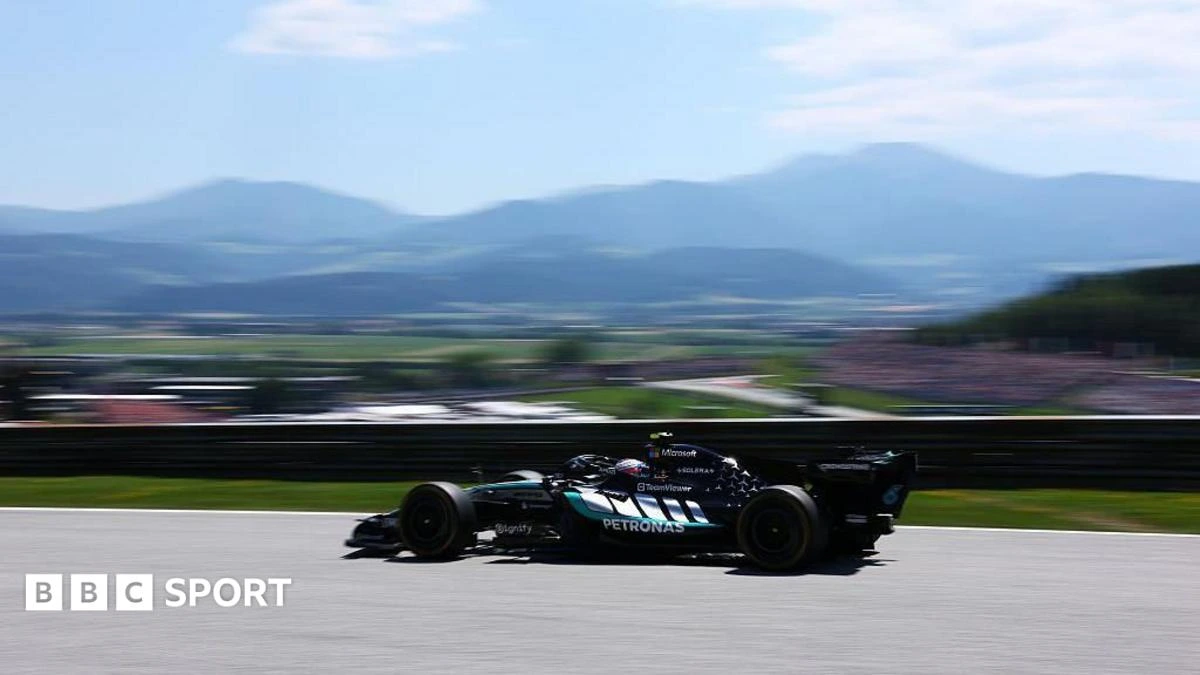 Antonelli leads Russell in Austrian first practice