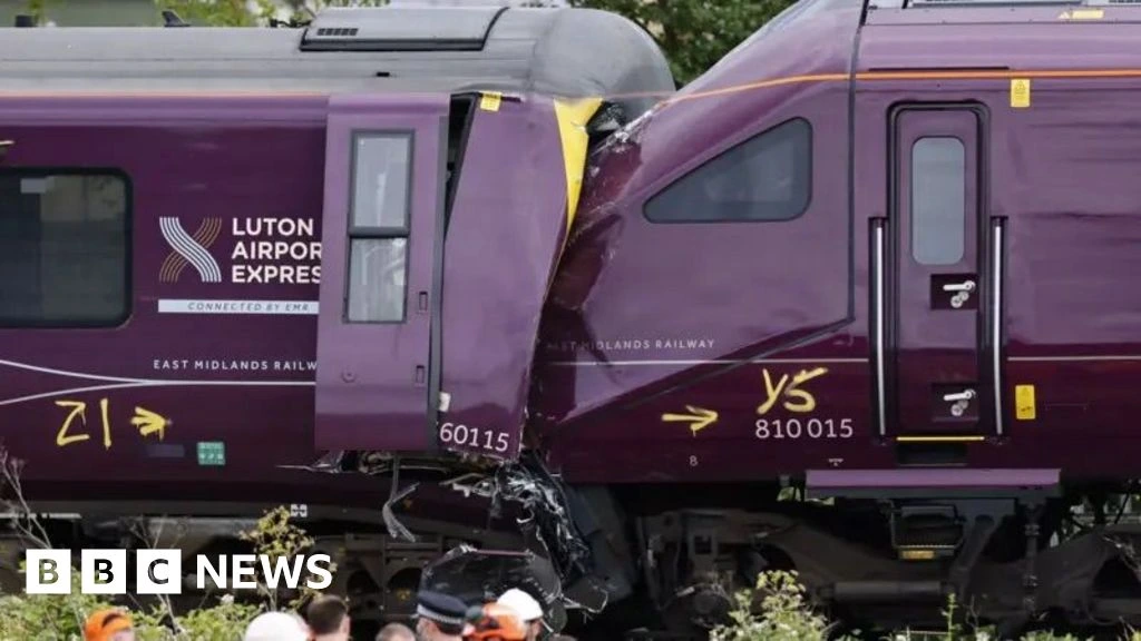 Nine people in critical condition after train crash