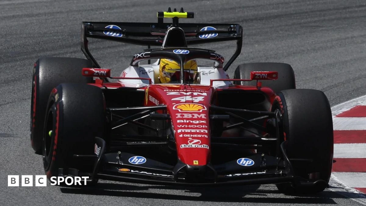 Hamilton wins first grand prix for Ferrari