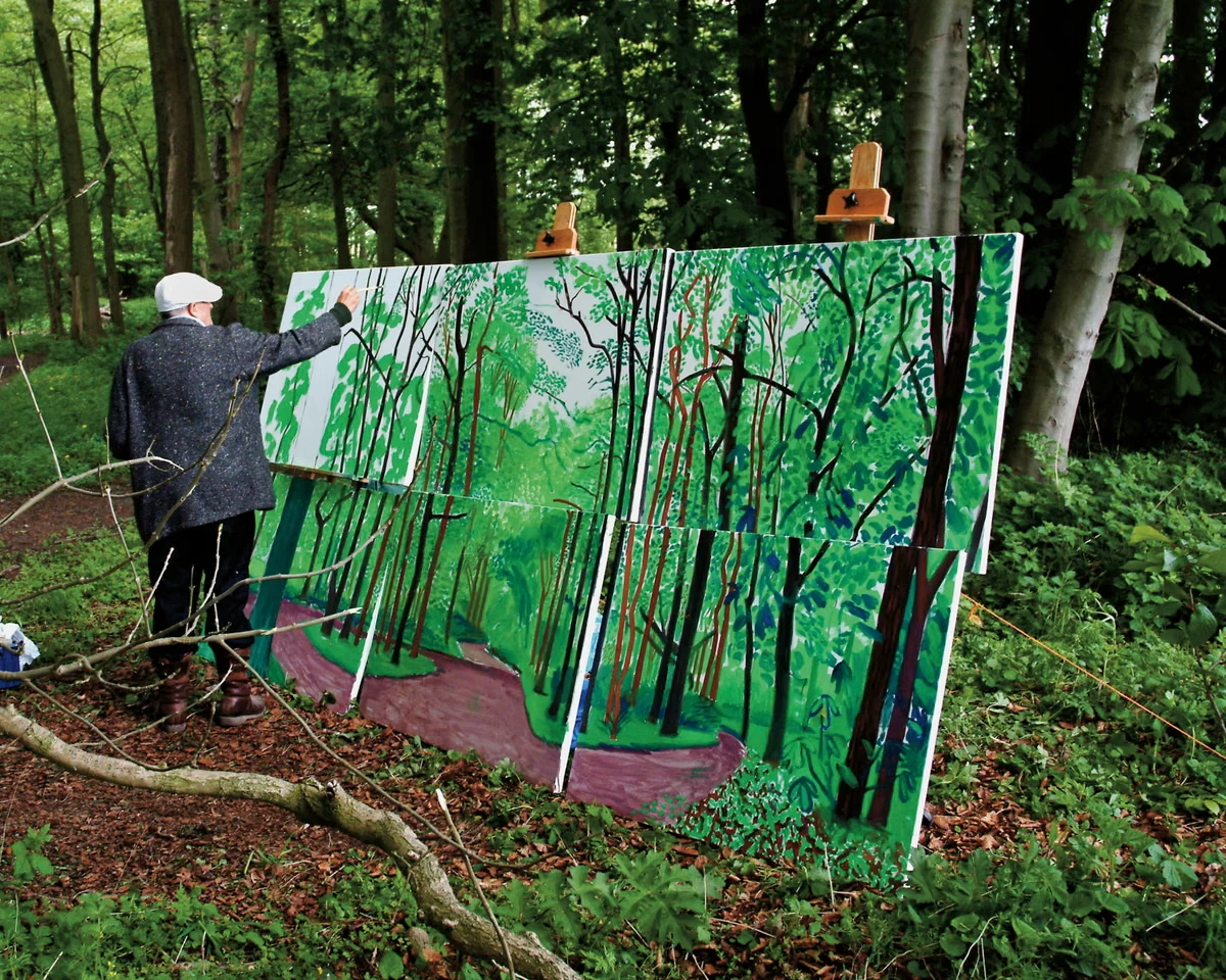 ‘His last kiss to the world’: David Hockney’s return to Yorkshire triggered a glorious reawakening