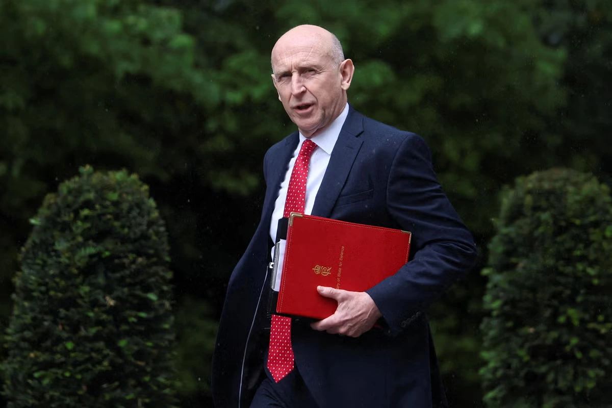 Defence secretary John Healey’s resignation letter in full