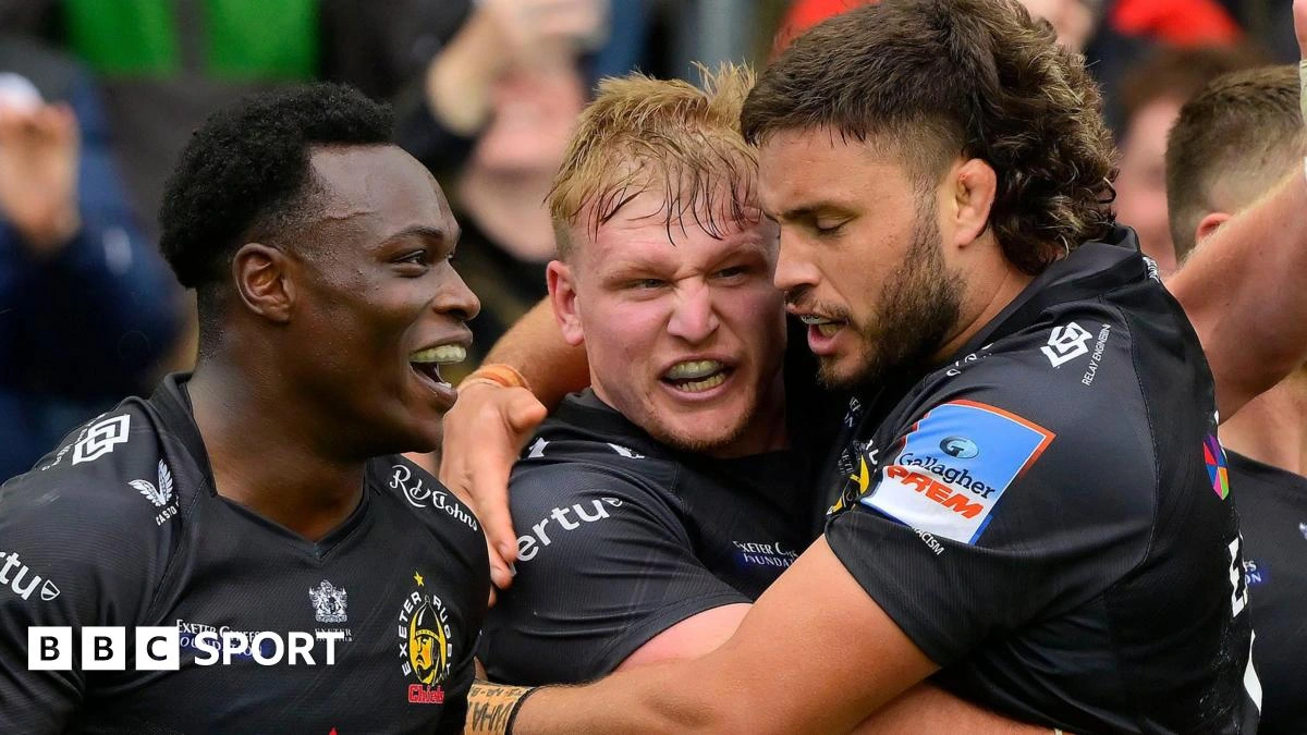 Exeter beat Saracens to reach play-offs and end McCall's reign