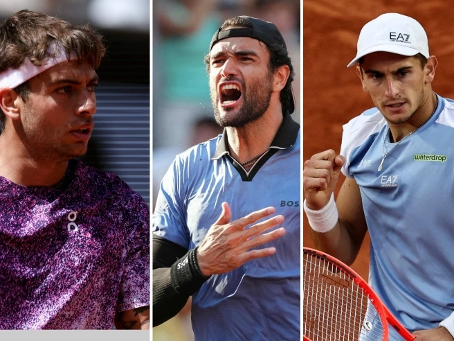 Cobolli-Berrettini-Arnaldi: l'età dell'oro del tennis italiano ai quarti del Roland Garros
