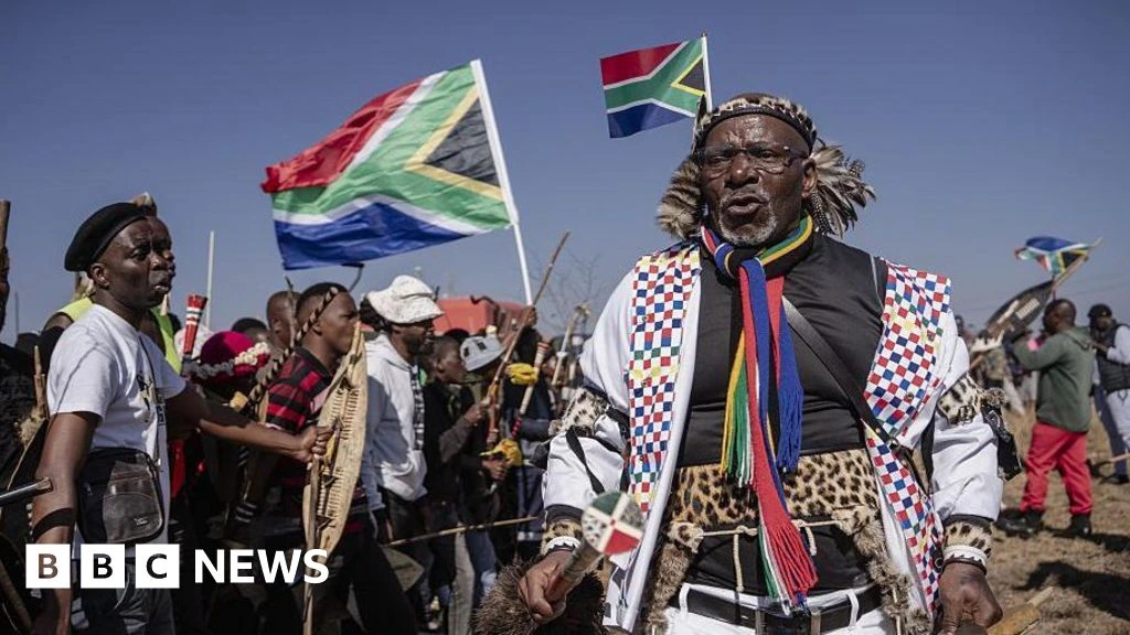 South African leader warns anti-migrant protesters ahead of unofficial deadline