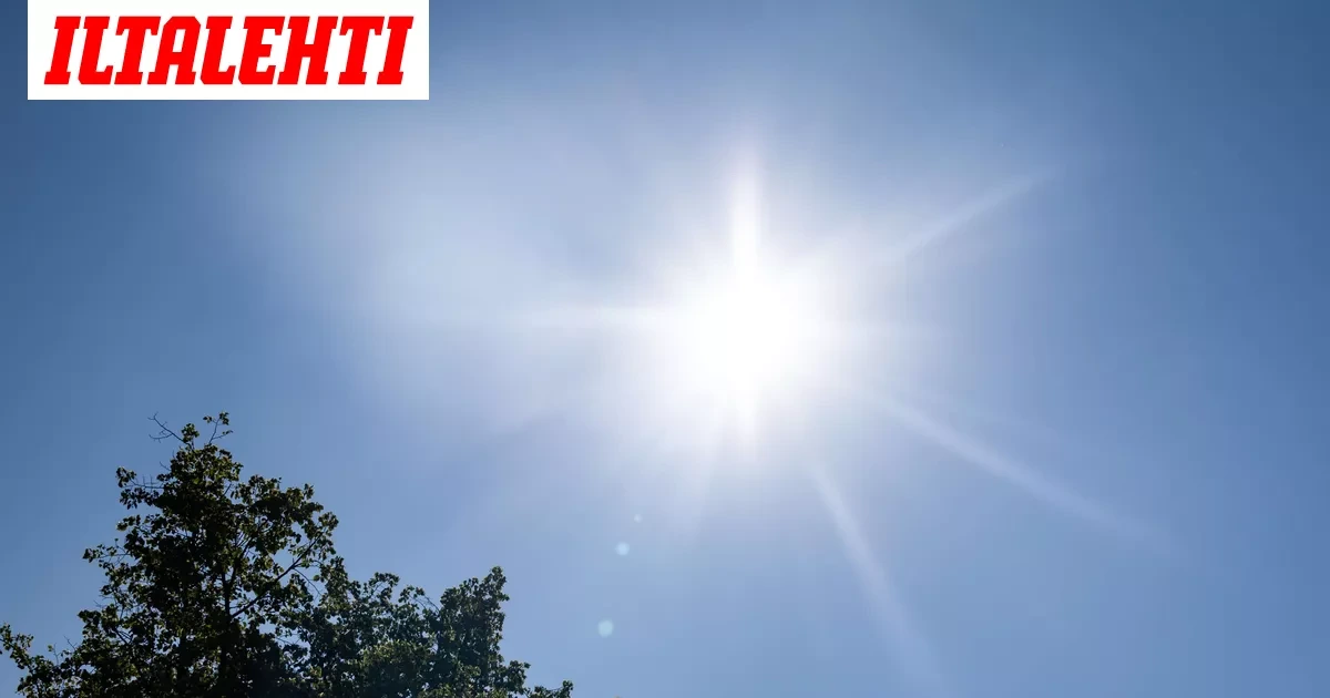 Huomenna tärähtää kunnon helle