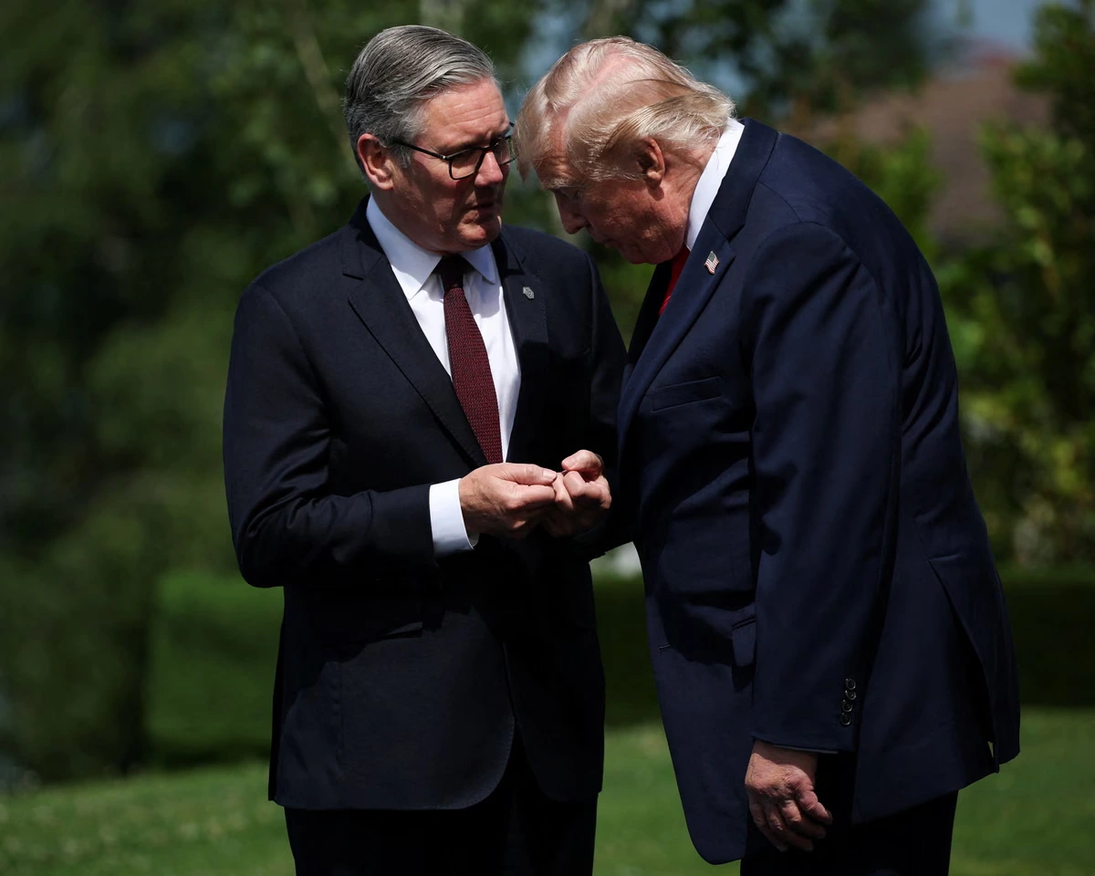 Starmer denies being snubbed by Trump at G7 summit
