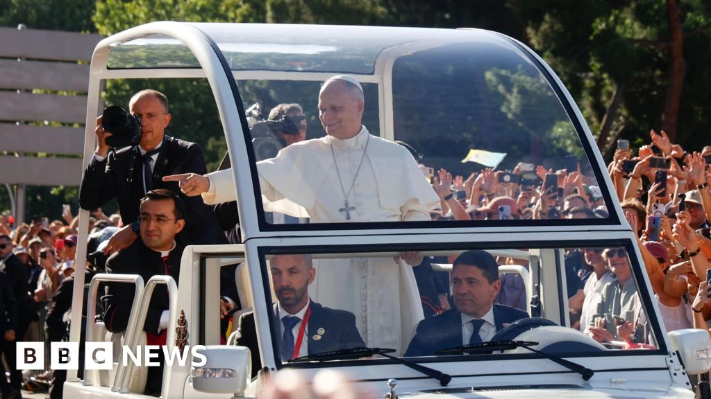 Huge crowds throng Madrid streets for Pope's open-air Mass