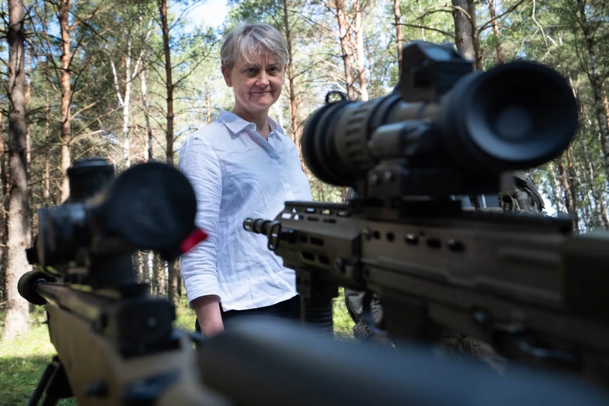 Cooper heaps pressure onto Starmer and Burnham over defence spending