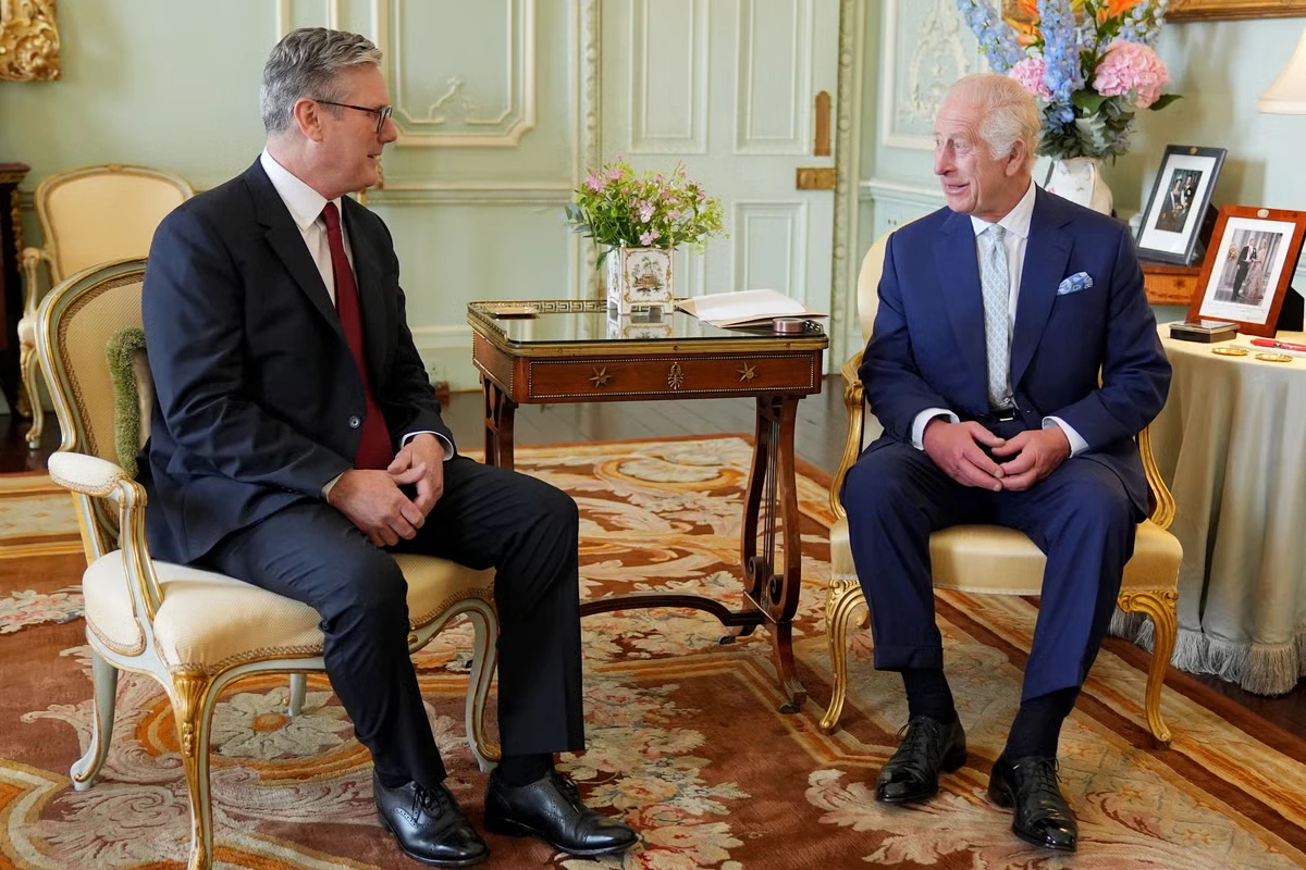 What role does King Charles play after Keir Starmer’s resignation?