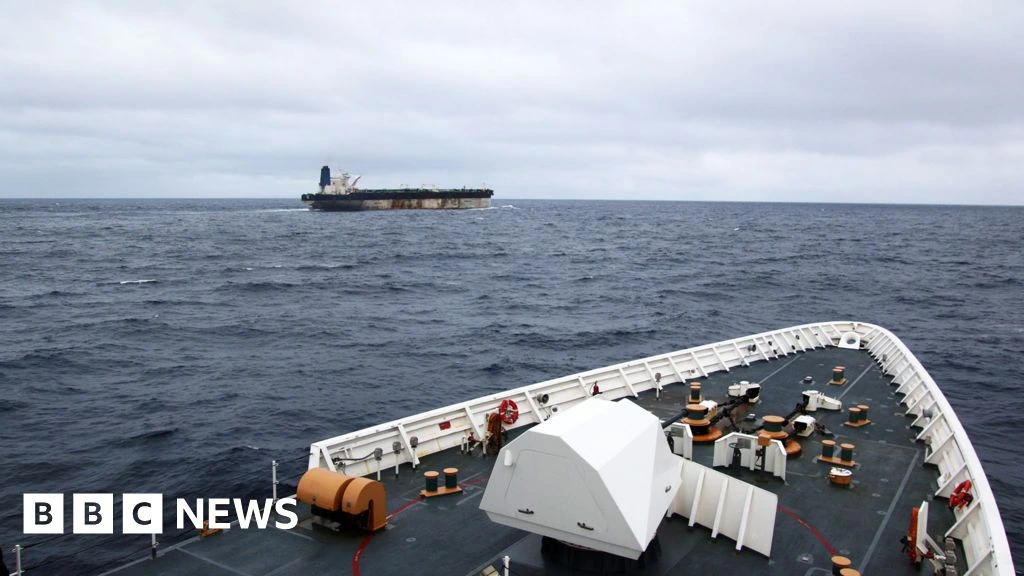 UK intercepts Russian shadow fleet oil tanker in English Channel, PM says