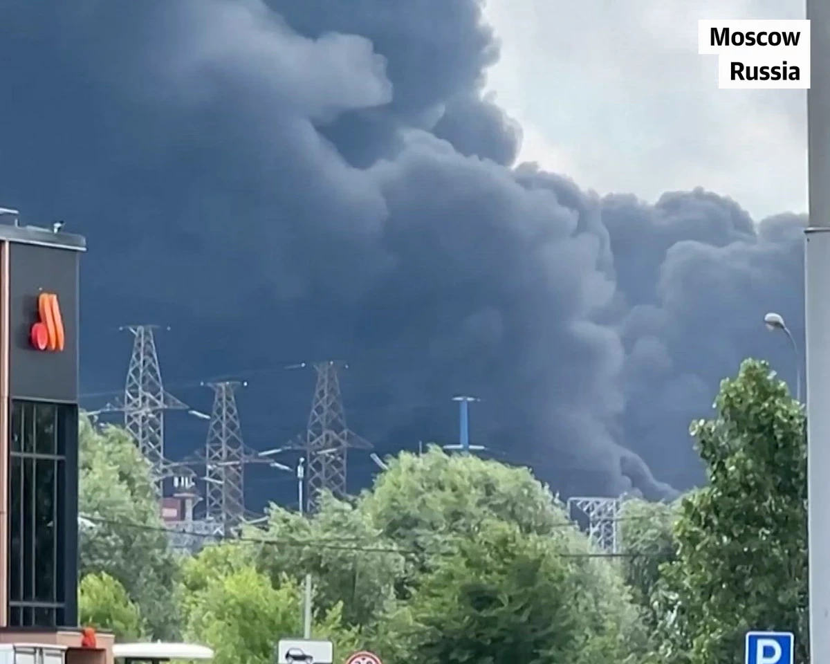 What did Ukraine target in Moscow and how significant was the drone attack?