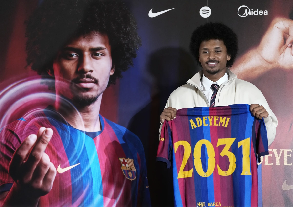 El Barça oficializa la llegada de Adeyemi: "Ya me han ido explicando que no es lo mismo Cataluña que el resto del España"