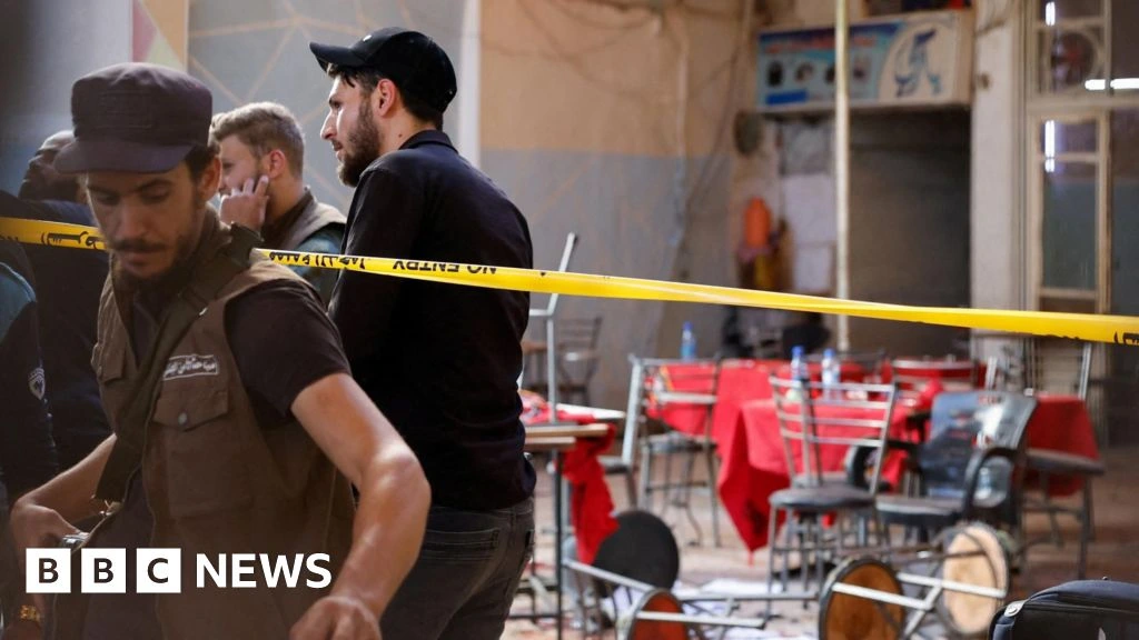Bomb blast at Damascus cafe kills six, Syrian state media say