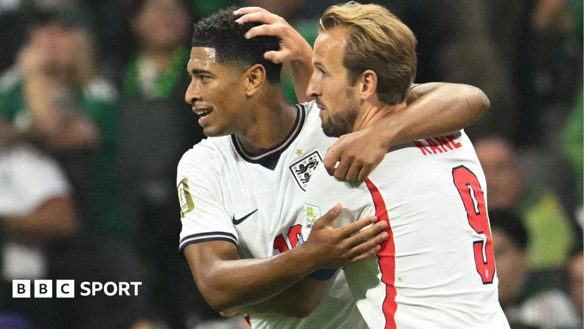 Kane and Bellingham: How superstar double act became England's Wonderwall