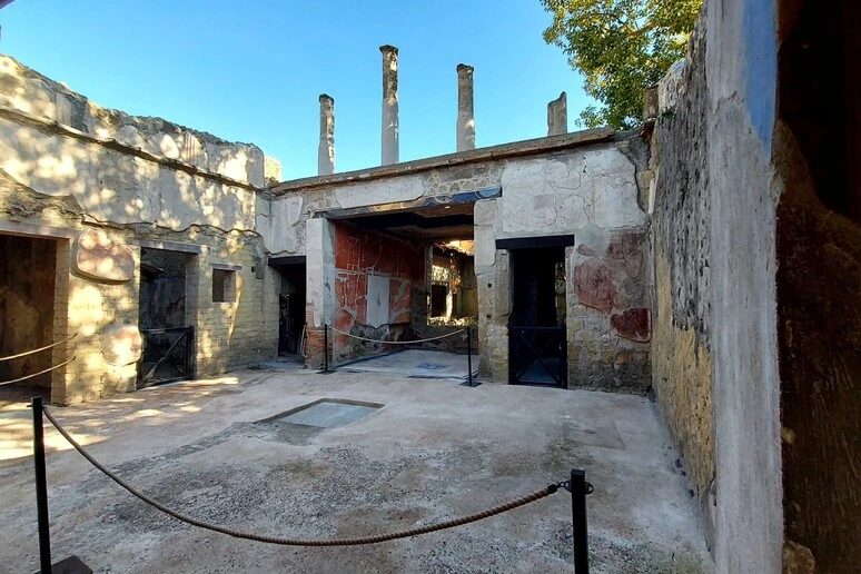 Scavi Ercolano, dopo 30 anni riapre la Casa del mobilio carbonizzato