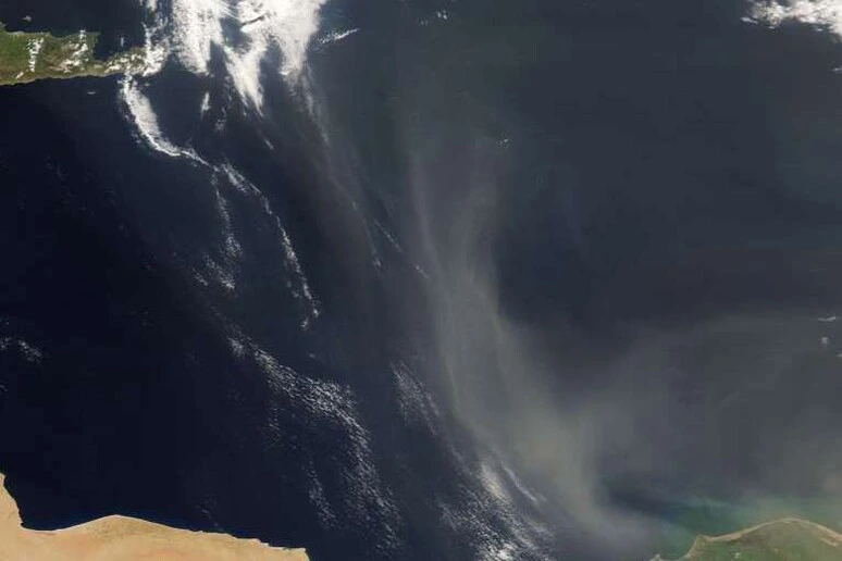 Sono aumentate sull'Europa le polveri in arrivo dal Sahara