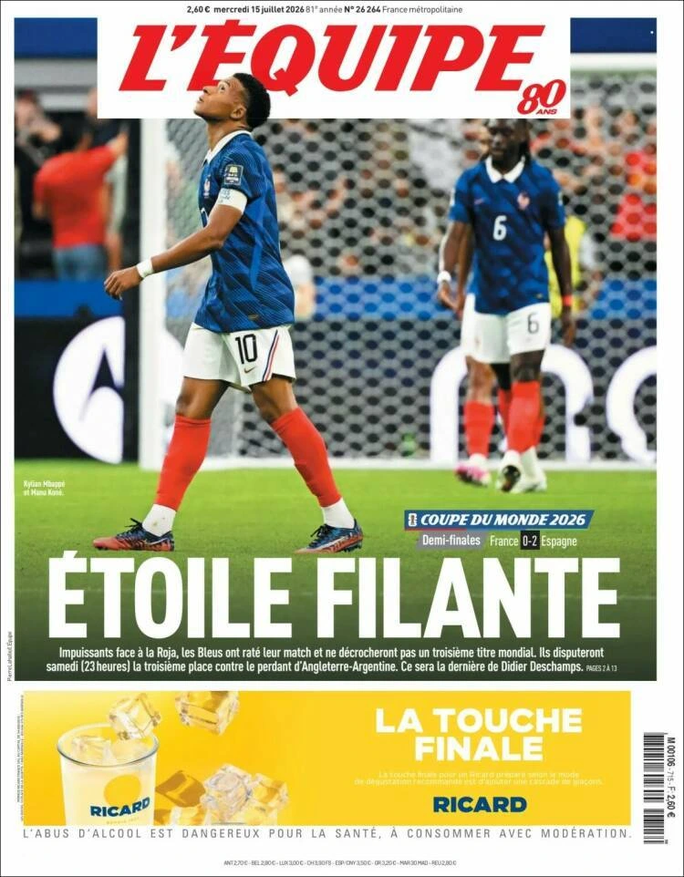La prensa francesa se rinde ante "los herederos de Xavi e Iniesta"