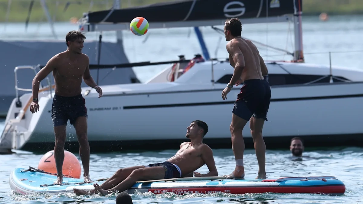 FC Bayern: Geheimer Team-Nachmittag – Hier planschen die Kompany-Stars im Tegernsee!