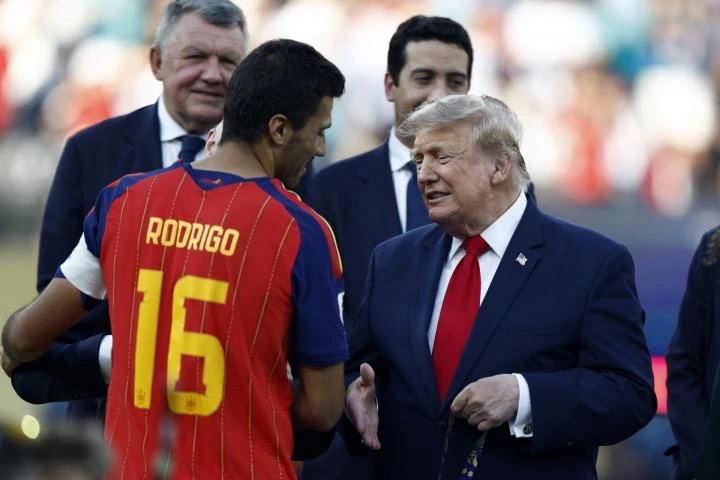 Trump, tras la victoria de La Roja en el Mundial: "Ya no hay tensiones con España"