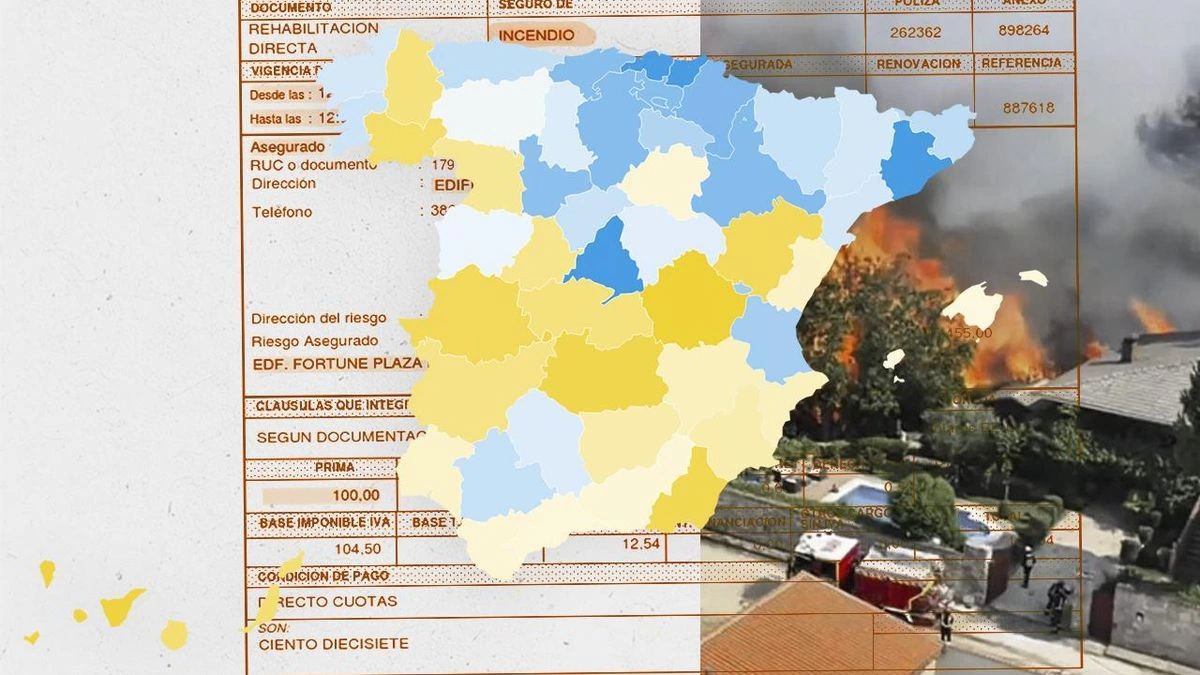 La vivienda en España ante los incendios: cuatro de cada 10 casas no tienen seguro en una decena de provincias