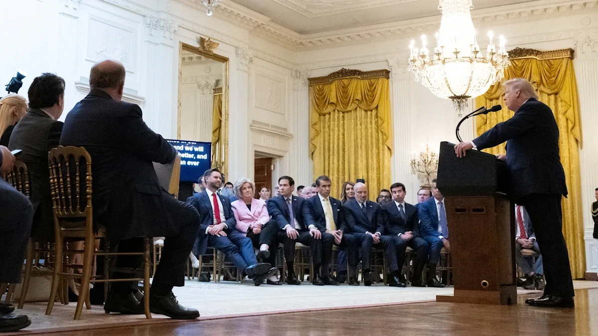 Skandal in USA: Trumps Teleprompter-Mann wettete auf Präsidenten-Reden