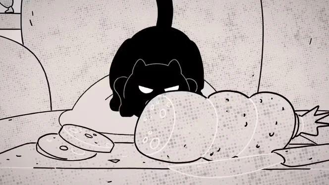 « Putain de chat ! », sur Arte : une série d’animation à l’humour griffant