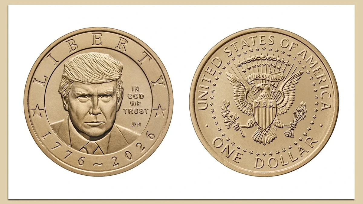USA: Donald Trump bekommt eigene Dollarmünze und löst Rechtsstreit aus