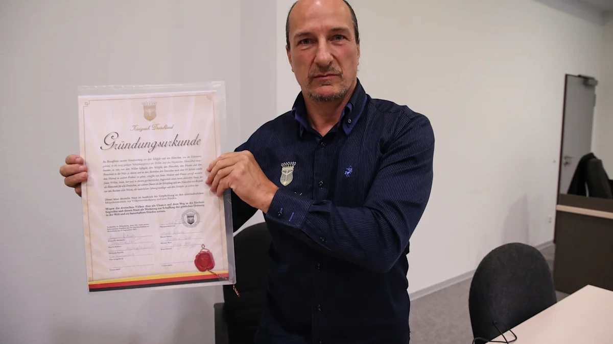 Anklage gegen Anführer von Reichsbürgergruppe „Königreich Deutschland“