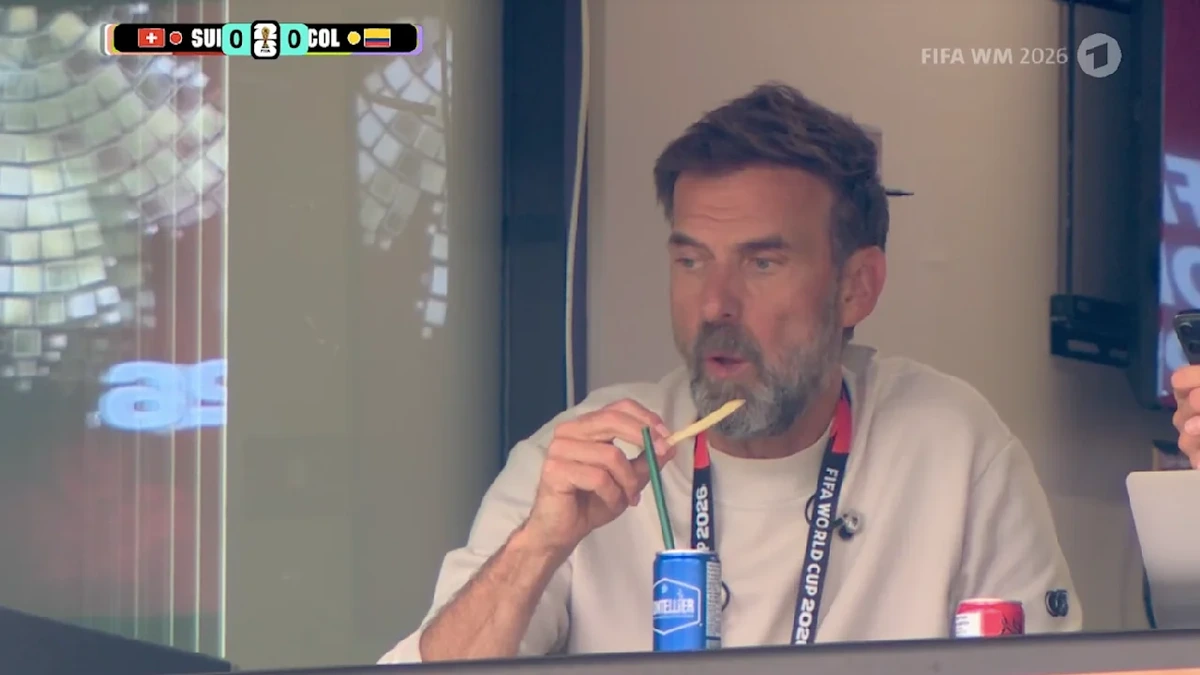WM 2026: Klopp futtert Pommes im Stadion – Überraschender TV-Moment