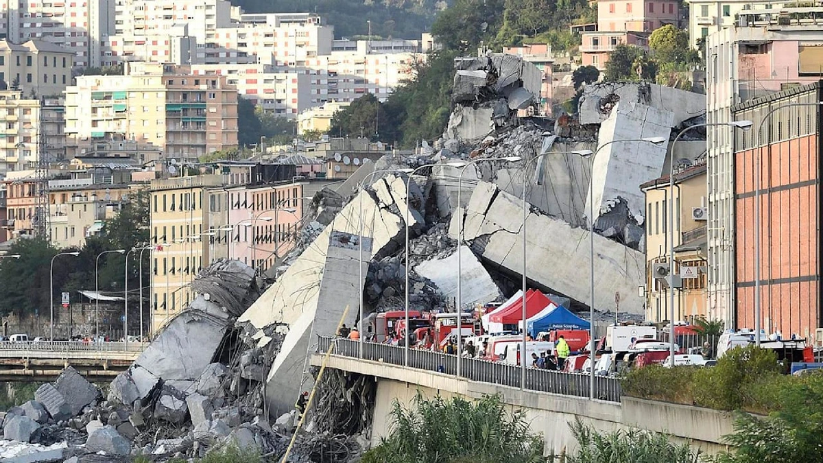 Urteil nach Brücken-Katastrophe in Genua: Zwölf Jahre Haft für Ex-Autobahnchef