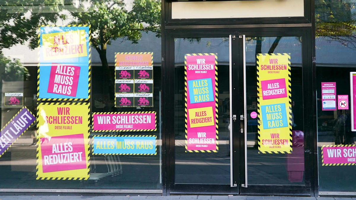Discounter-Kette schon wieder pleite: 50 Filialen müssen schließen