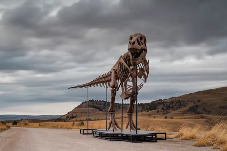 All'asta uno dei T. rex più grandi al mondo, valutato 30 milioni di dollari