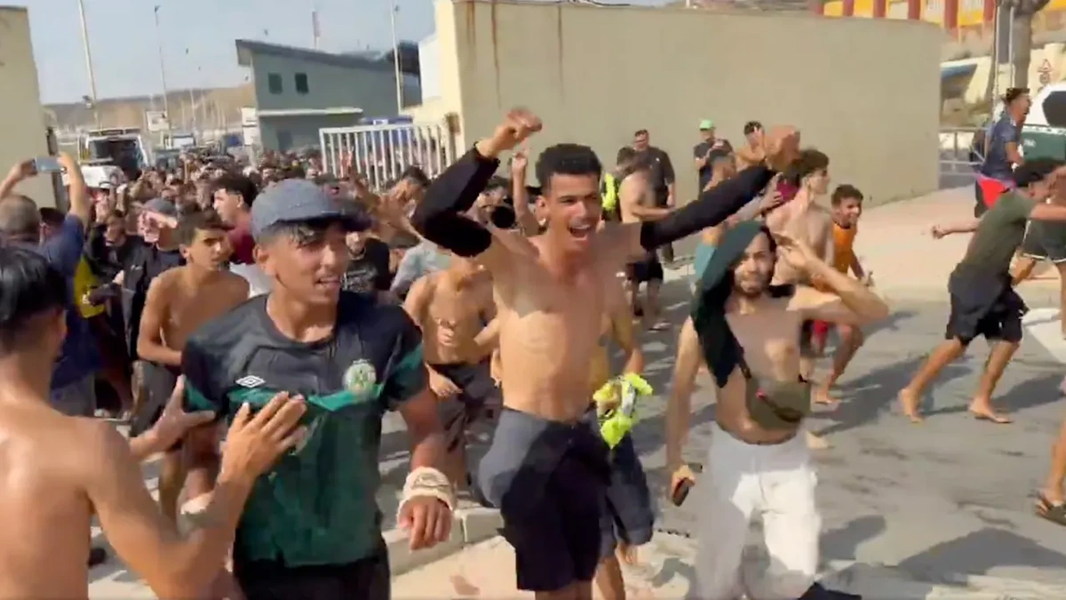 Ceuta: Migranten überrennen spanische Hafenstadt