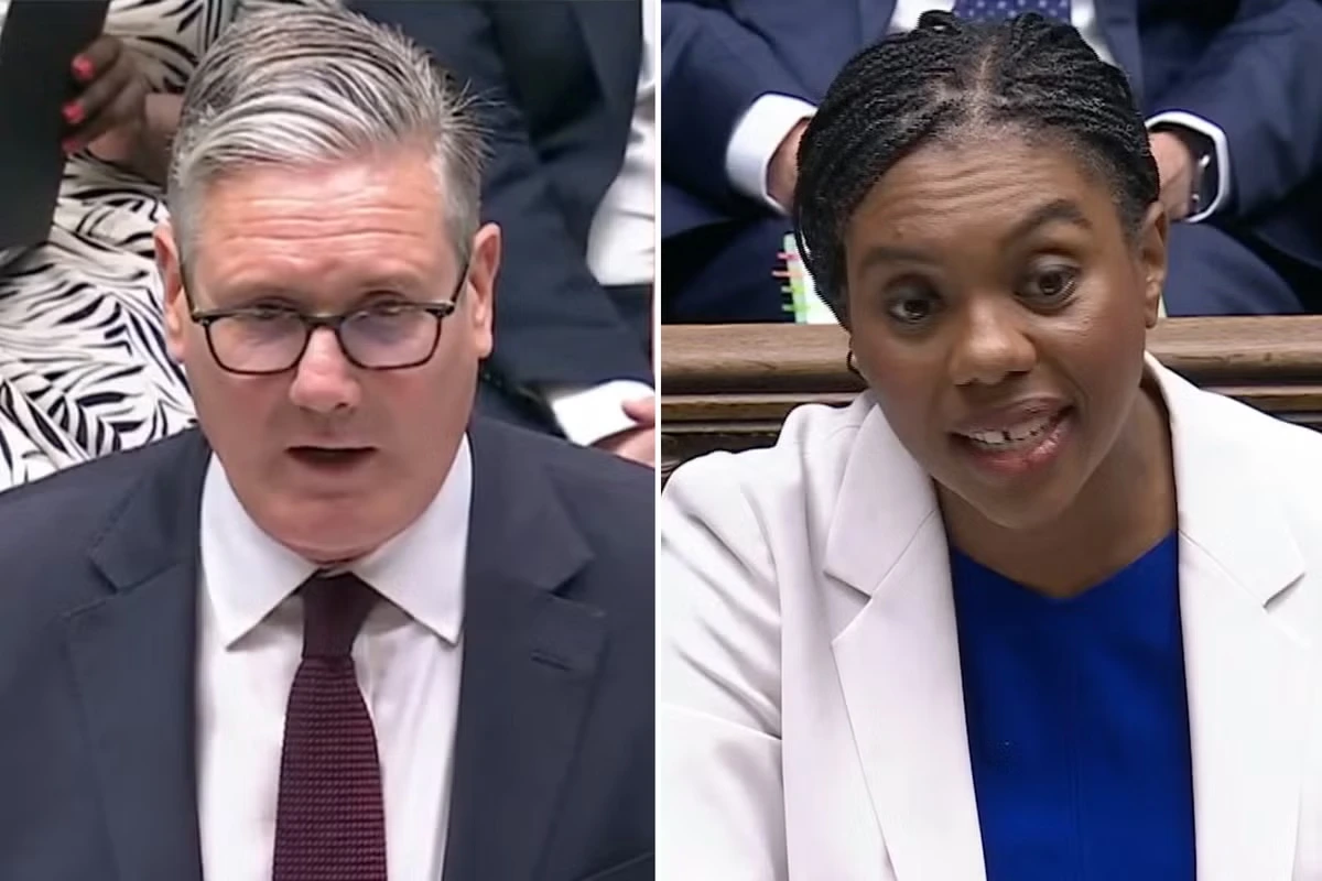 Badenoch accuses Starmer of leaving defence spending ‘mess to his successor’ amid concern over £5bn black hole