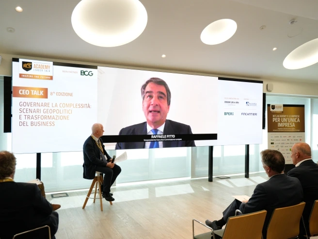 Ceo Talk, Fitto: «Più crescita con i fondi europei ma la Ue sia più flessibile»