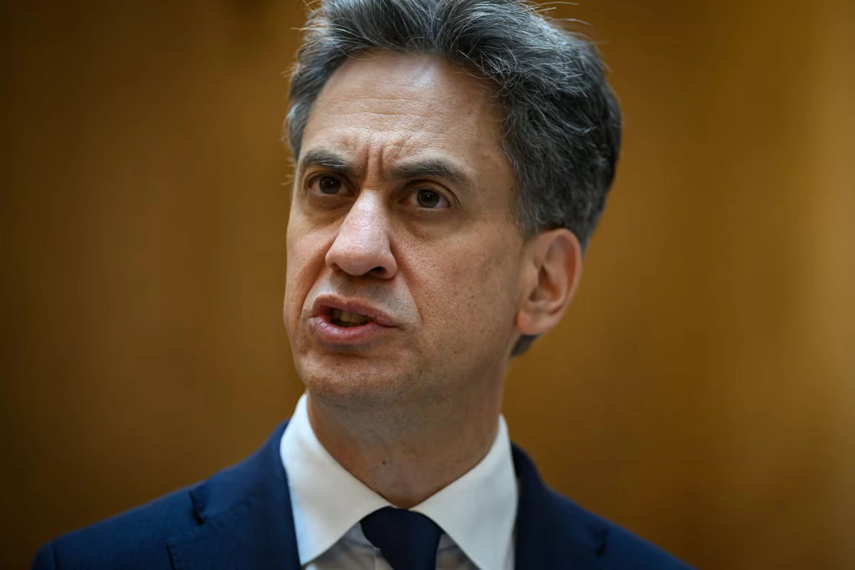 Ed Miliband heaps praise on ‘tireless efforts’ of US after Hamas pledges to disarm