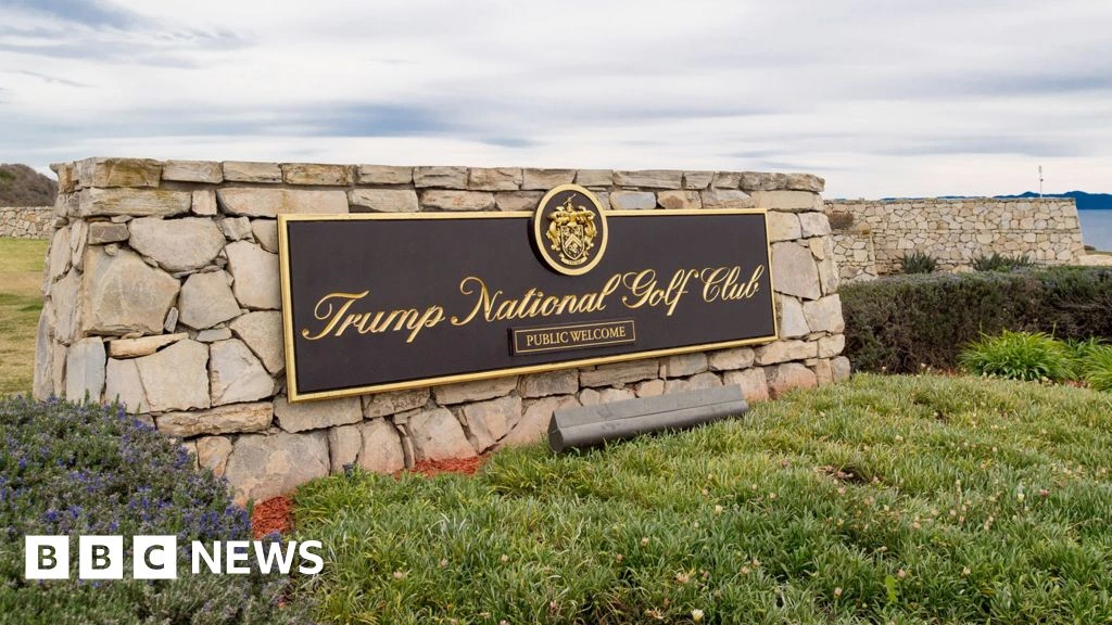 Armed man arrested near Trump's golf course ahead of president's visit