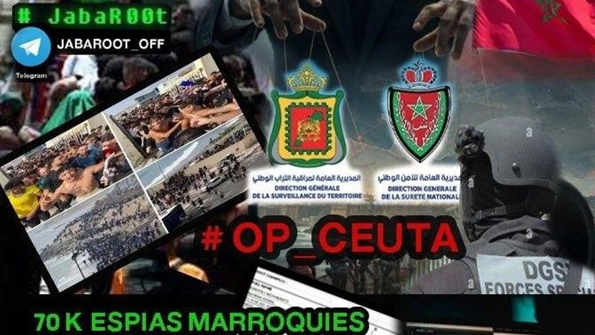 Un grupo de hackers echa gasolina sobre la crisis de Ceuta al atacar al servicio secreto marroquí y amenazar a Sánchez