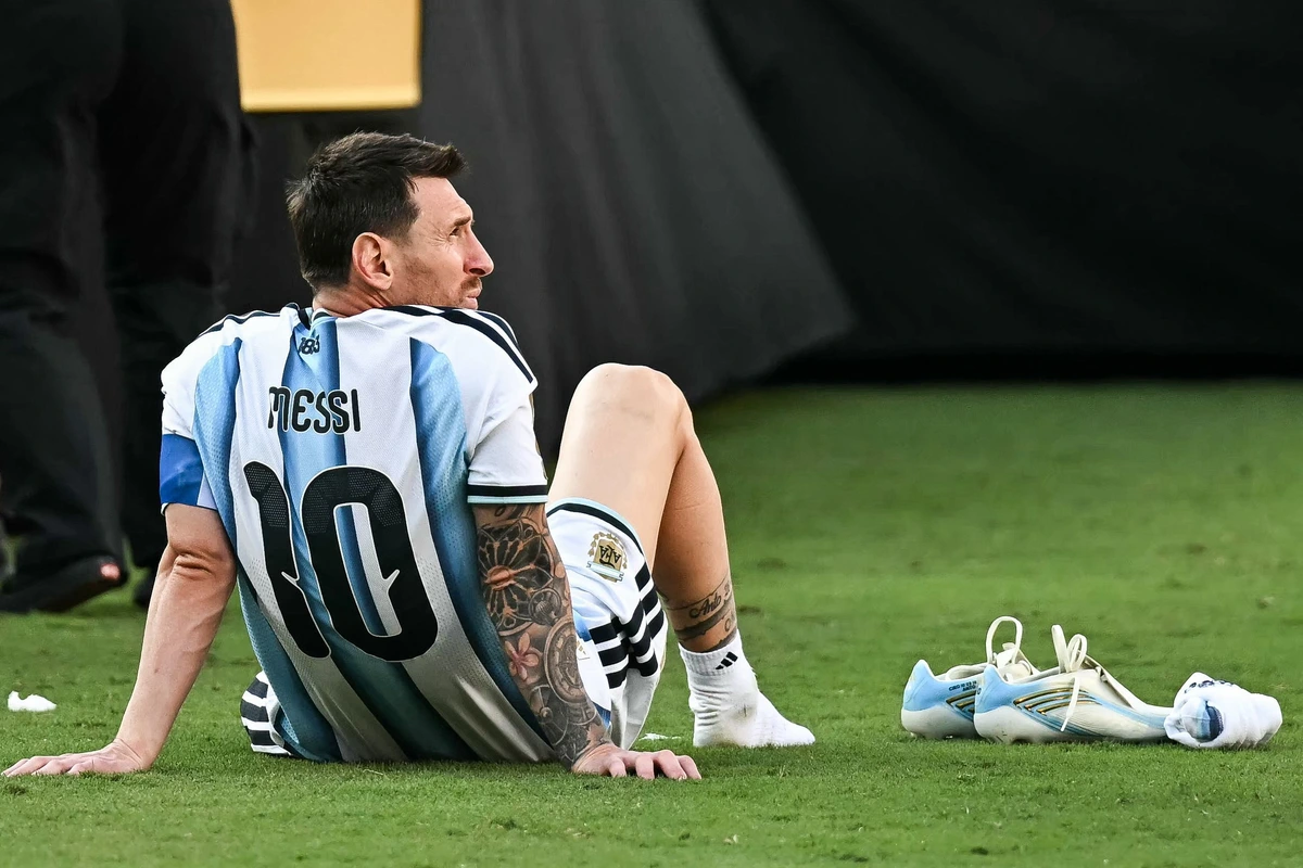 Messi se retira de la selección argentina