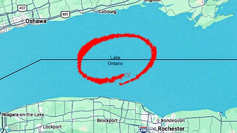 Google Maps beugt sich Trumps See-Umbenennung: „Lake Ontario“ plötzlich „Lake America“