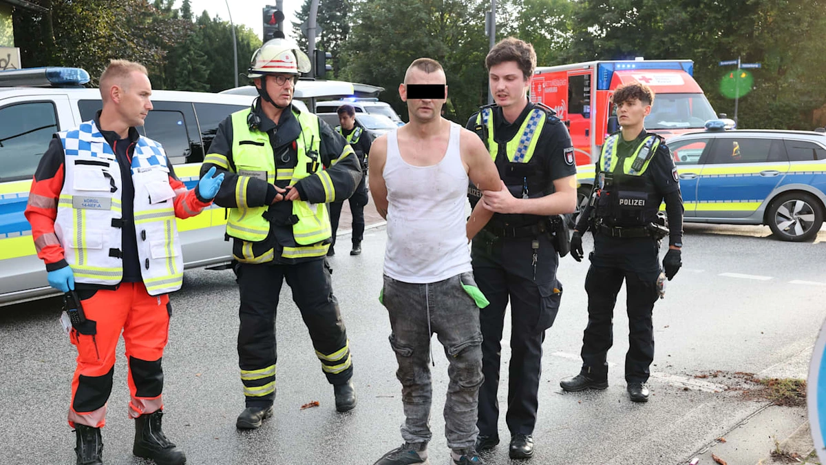 Radfahrer 20 Meter durch Luft geschleudert: Drogen! 190 km/h! Blutiges Ende einer Verfolgungsjagd