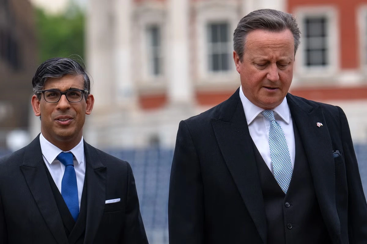 David Cameron ‘pleaded with Sunak’ not to go ahead with election that led to Tory wipeout