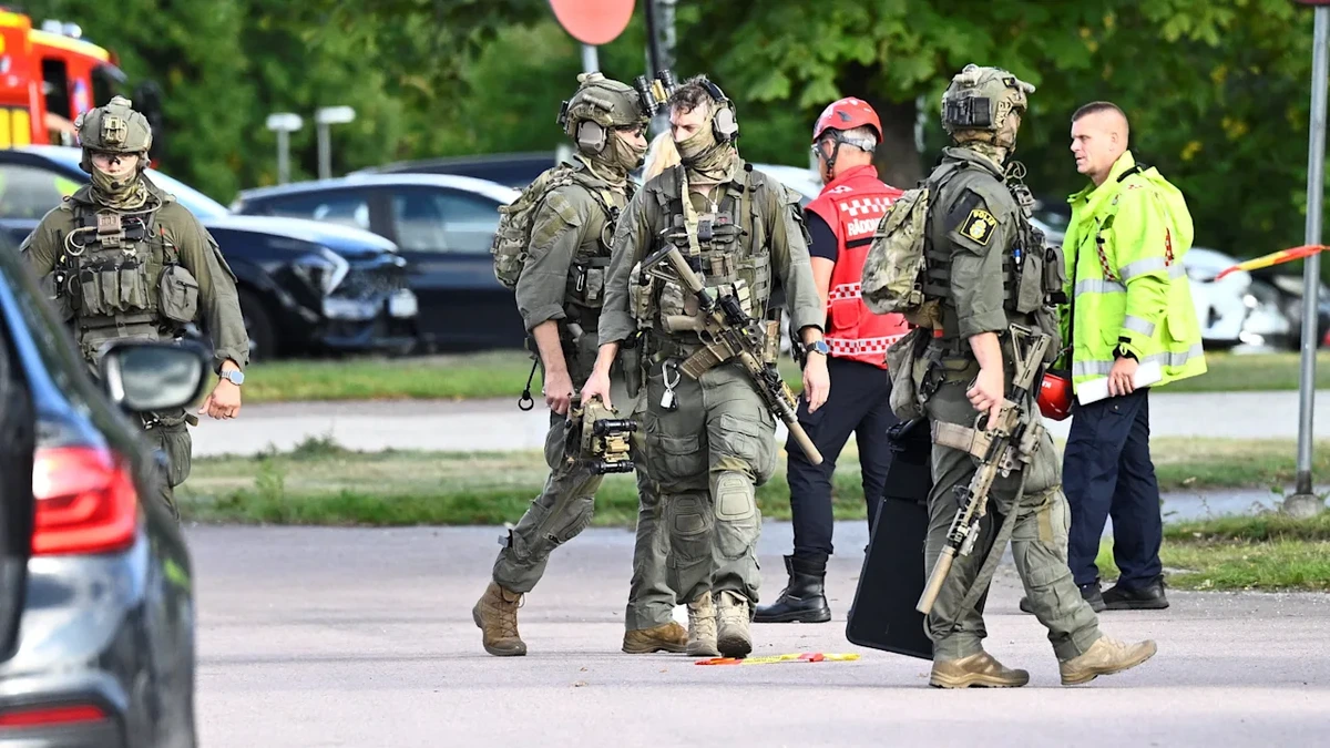 Amoklauf an schwedischer Schule: Mädchen tot, mehrere Verletzte