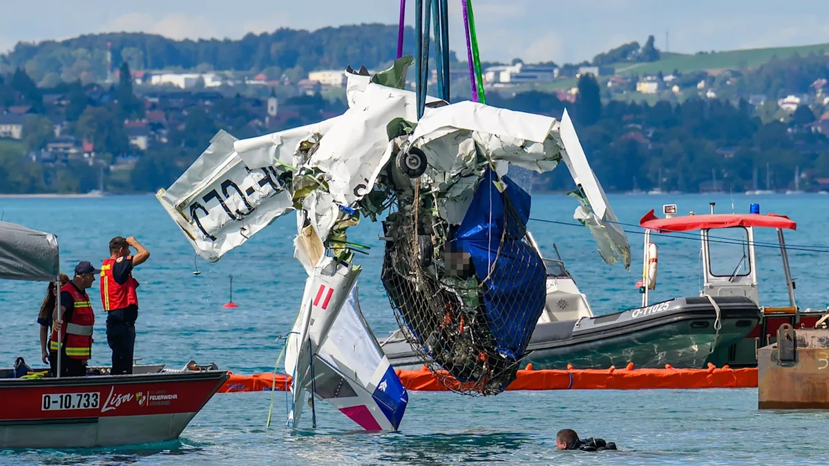 Wrack lag in 160 Metern Tiefe: Deutscher Fluglehrer (24) und Schülerin (19) aus See geborgen