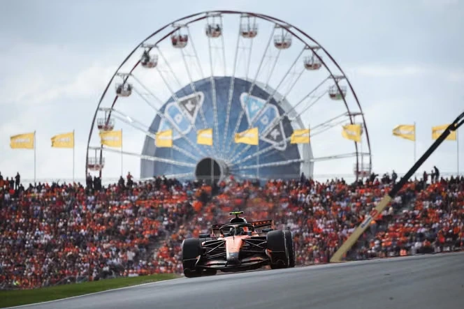 Formule 1 : Lando Norris remporte le Grand Prix des Pays-Bas, pour la dernière édition de l’une des courses les plus populaires du calendrier